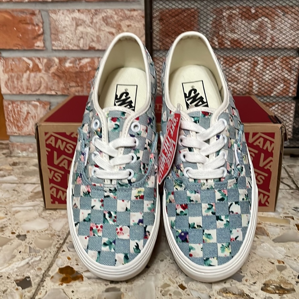 Vans Authentic Stacked Woven Floral Multi - Picture 3 of 9